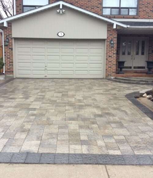 driveway interlocking