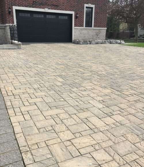 interlocking drive way