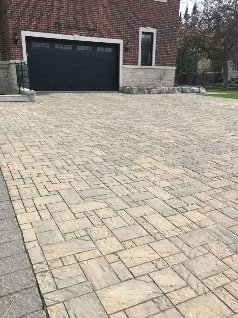 interlocking drive way