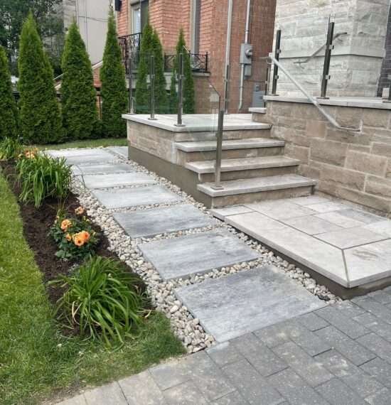 step and stairs