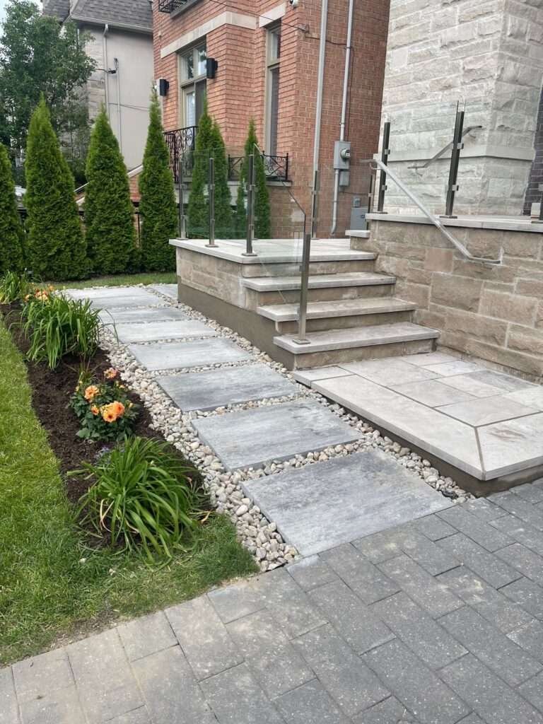 step and stairs